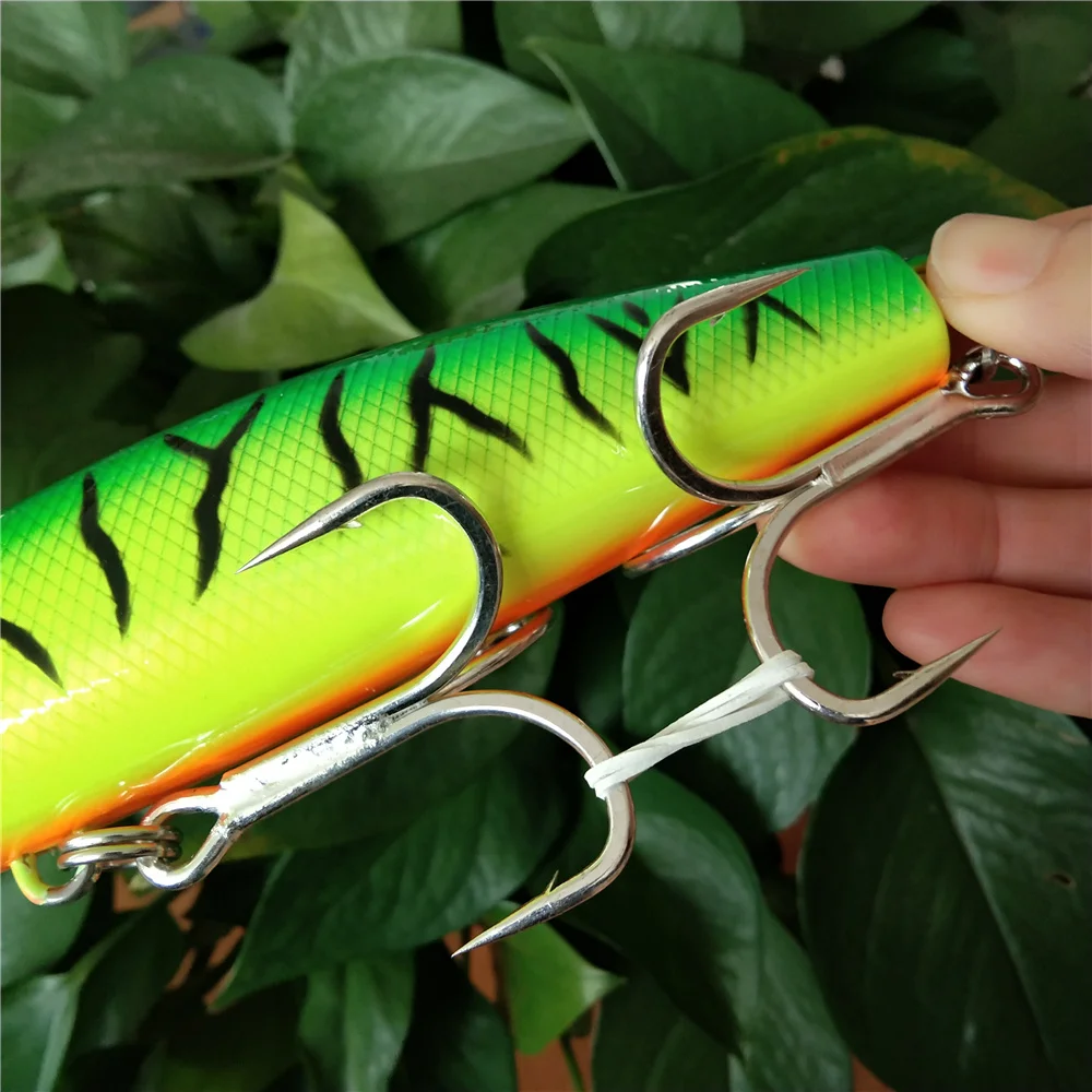 

Noeby 1pc 20.5cm 120g Popper Aritificial Baits Hard Crank baits Sea Fishing Big Minnow Fishing Lure Topwater Fishing Wobbler