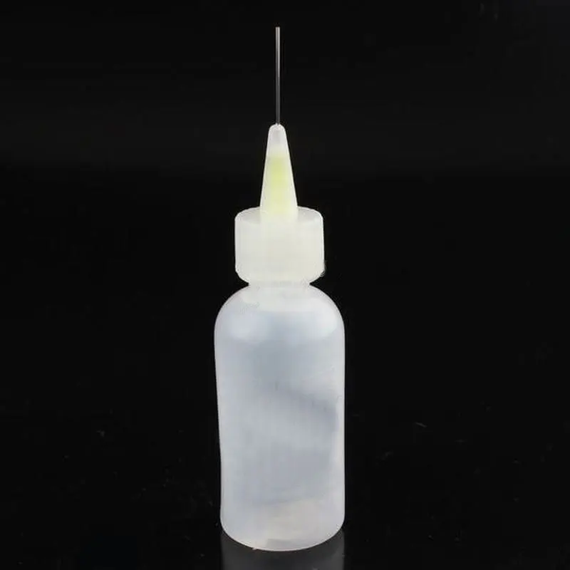 Жидкий флюс для пайки с игольчатым наконечником 50 мл 2 шт. диспенсер масла алохол