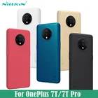 Чехол для OnePlus 7T Pro , чехол Nillkin, Супер Матовый щит, Жесткий ПК, Черная задняя крышка, защитный чехол для телефона OnePlus7T