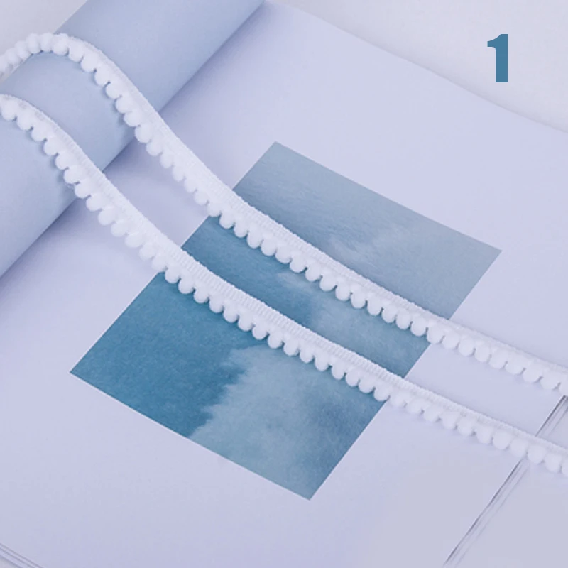 Кружевной Мини-помпон для шитья и штор 10 м лента с бахромой | Дом сад