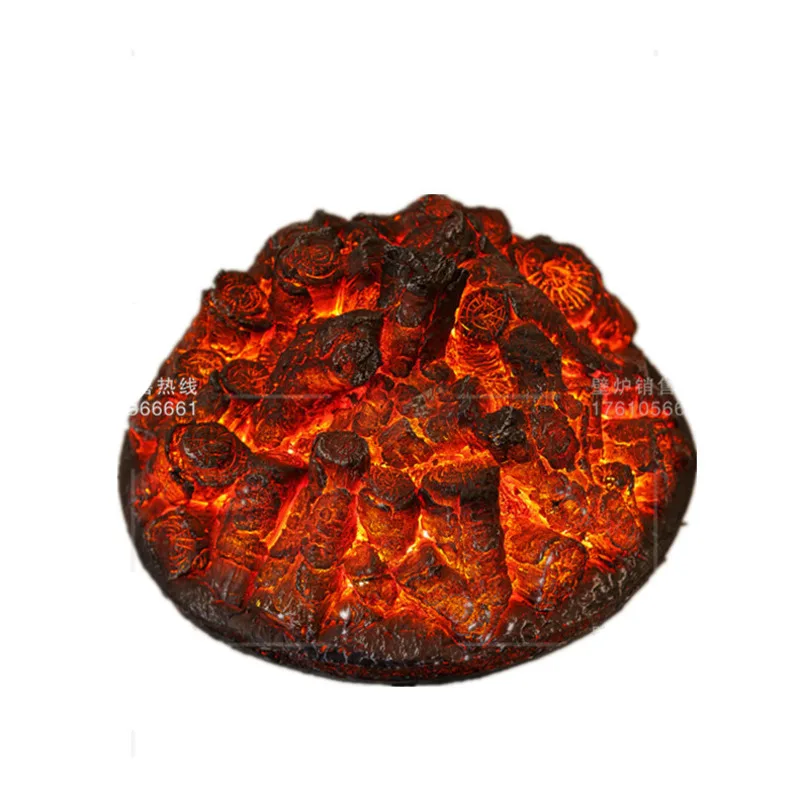 

Электрический камин моделирование уголь поддельные дрова костер стрелять реквизит музея украшения для зала ремесло Хэллоуин Рождество ве...