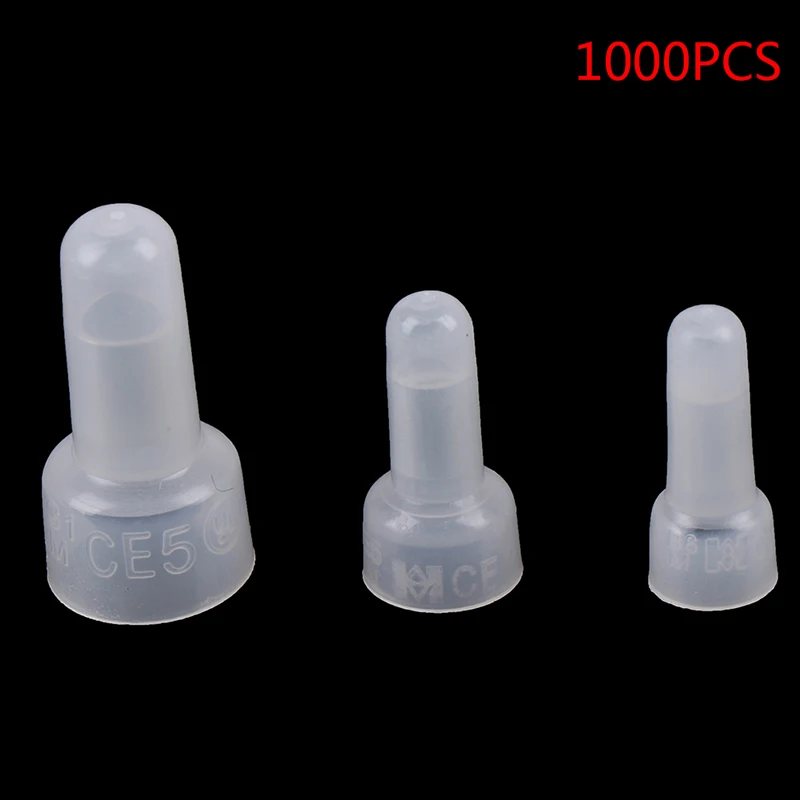 1000 шт. CE1X CE2X CE5XClosed End провода разъемы ОБЖИМНАЯ крышка клемм электрические 3