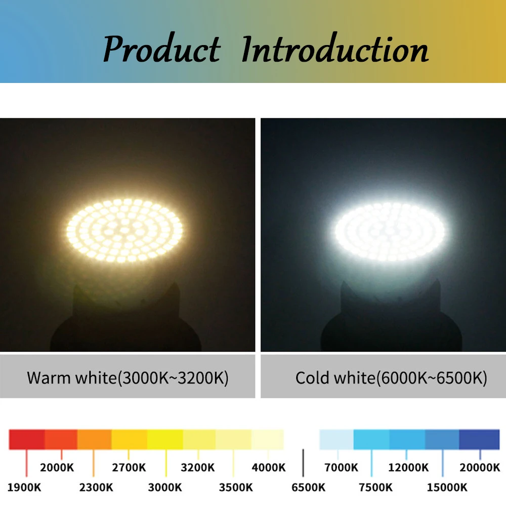 10 шт. светодиодный лампы 220V 230V огни GU10 MR16 E27 E14 Светодиодный прожектор для