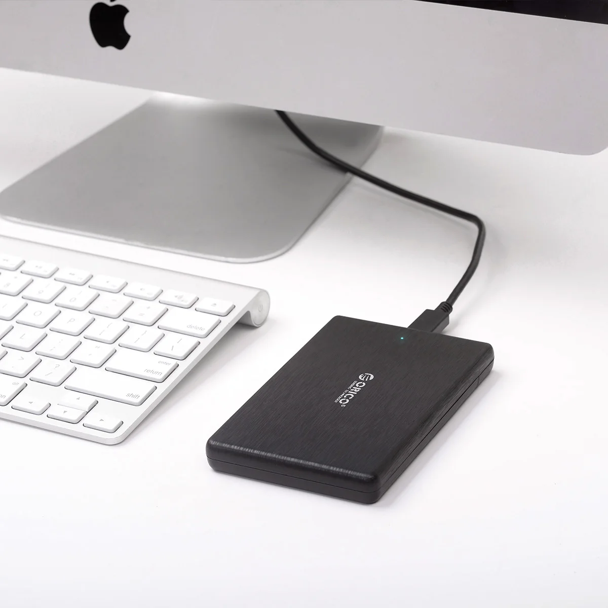 ORICO 2,5 дюймовый чехол для жесткого диска USB3.0 To SATA 3,0 Micro B корпус для внешнего жесткого диска 5 Гбит/с высокоскоростная коробка для HDD SSD Поддержка UASP