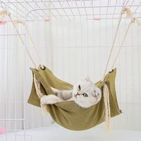 cat hammock moisture proof hanging swing cat bed pet autumn winter double side moisture proof hanging pet supplies 2021 new