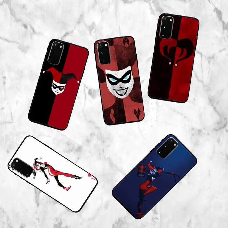 

Clown Queen Phone Case For Samsung Galaxy S6 S7 Edge Plus S8 S9 S20Plus S20ULTRA S10lite 2020 S10 Case