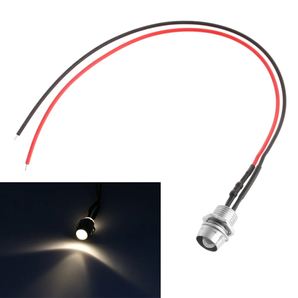 Новое поступление 1x светодиодный индикатор Pilot Dash Directionnel Voiture Moto Bateau 12V Rouge Прямая поставка