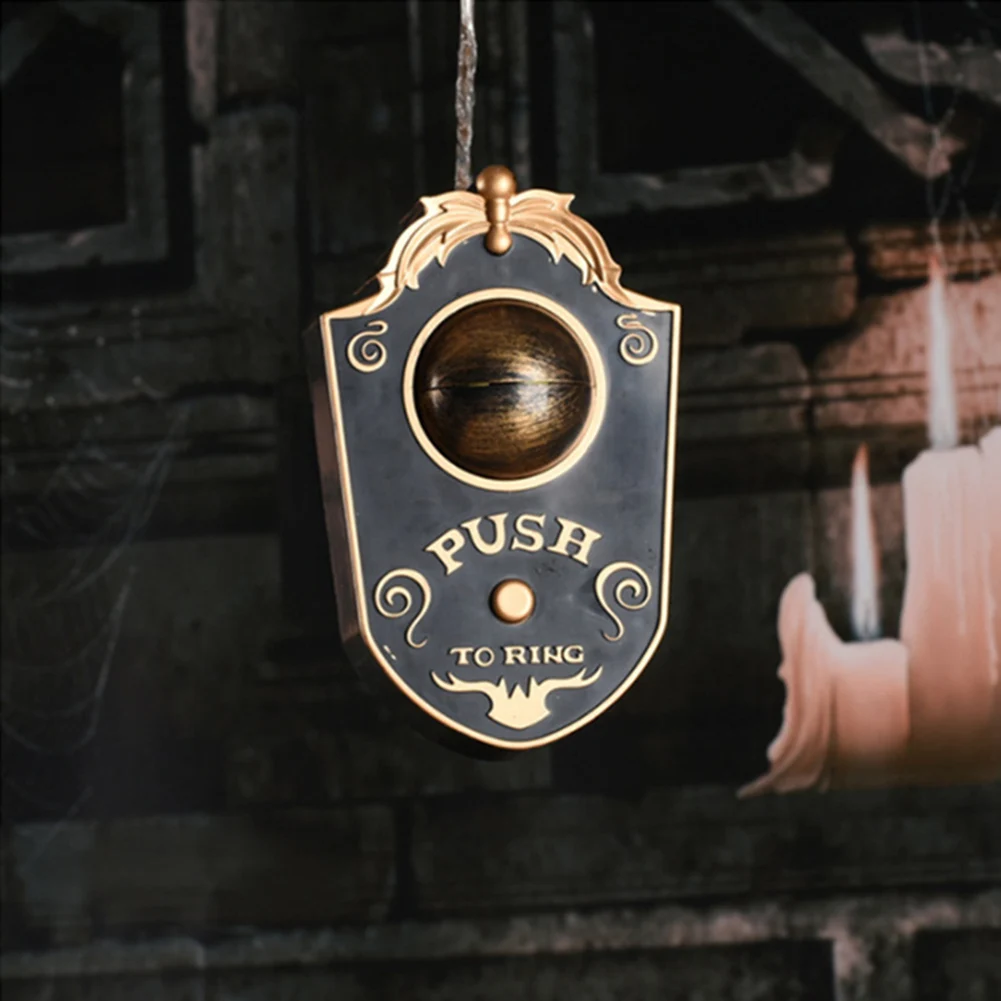 

Горячая Распродажа украшения для Хэллоуина, анимированный глазный яблок, одноглазный дверной звонок, нажимайте на ужасные звуки, светящиес...