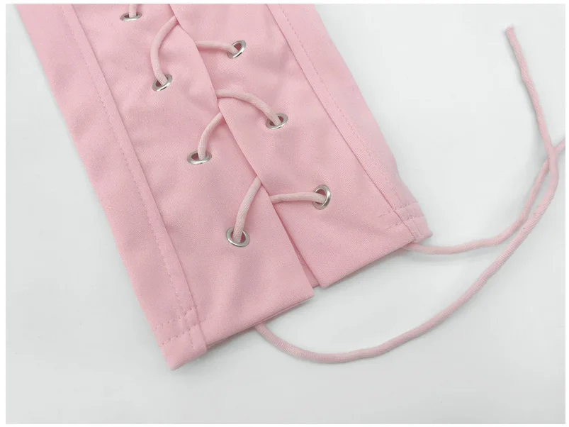 

Elegant Summer Solid Long Trousers Women Back Cross Bandage Pockets Decor Elastic High Waist Slim Package Hip Thin Pencil Pants