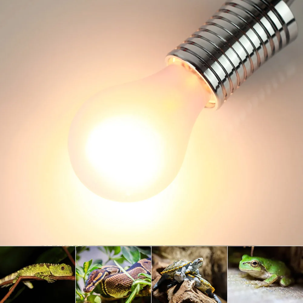 

Heat Emitter Lamp Bulb Reptile Heat Lamp 100W 150W 220-240V For Small Animals Reptile Pet Turtles Snakes Lizard Light Bulb