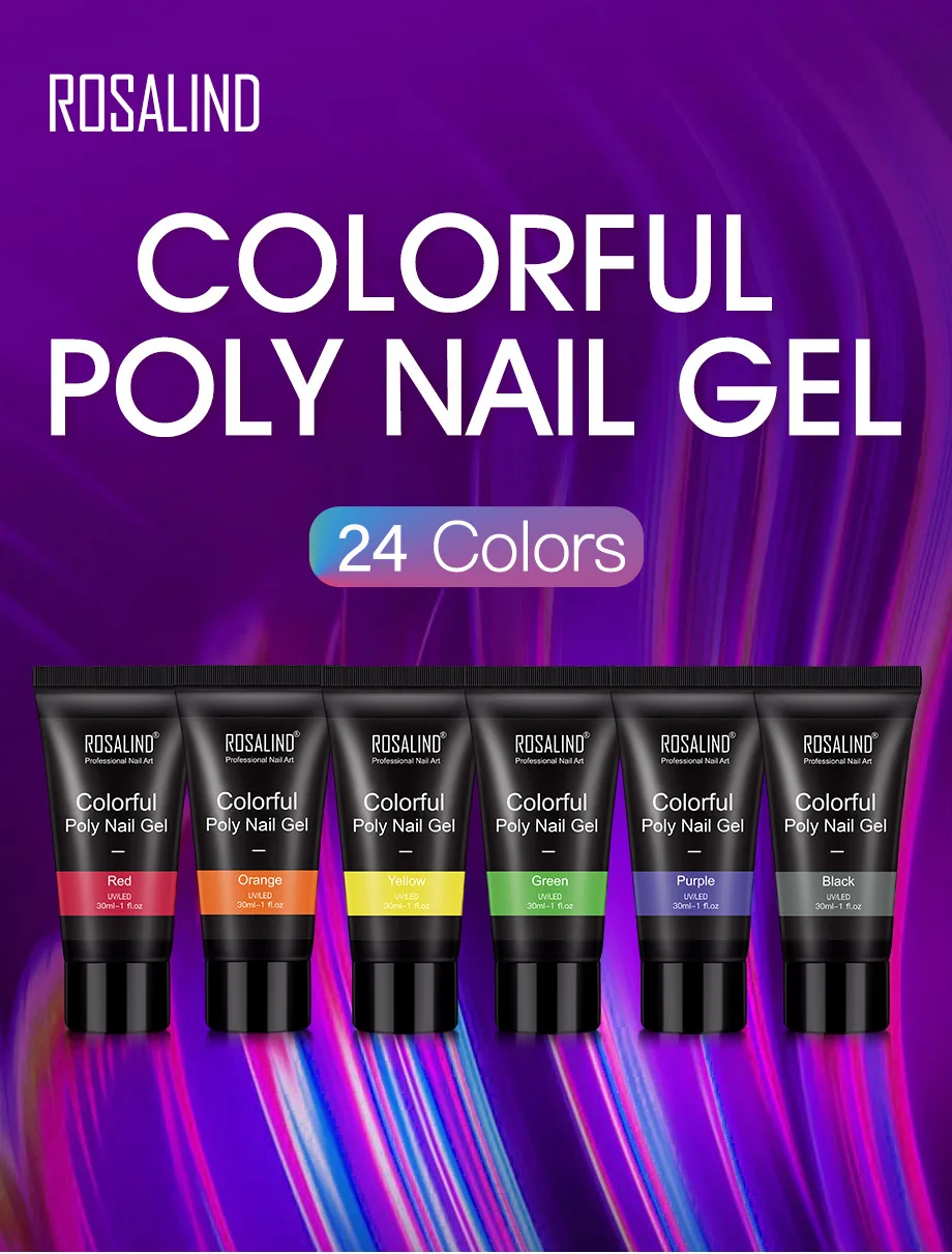 

24 Colors 30ML Extension Nail Glue Quick Drying Extender UV Nail Phototherapy Glue Nail Art Design Nail Extension Glue Cosmetics