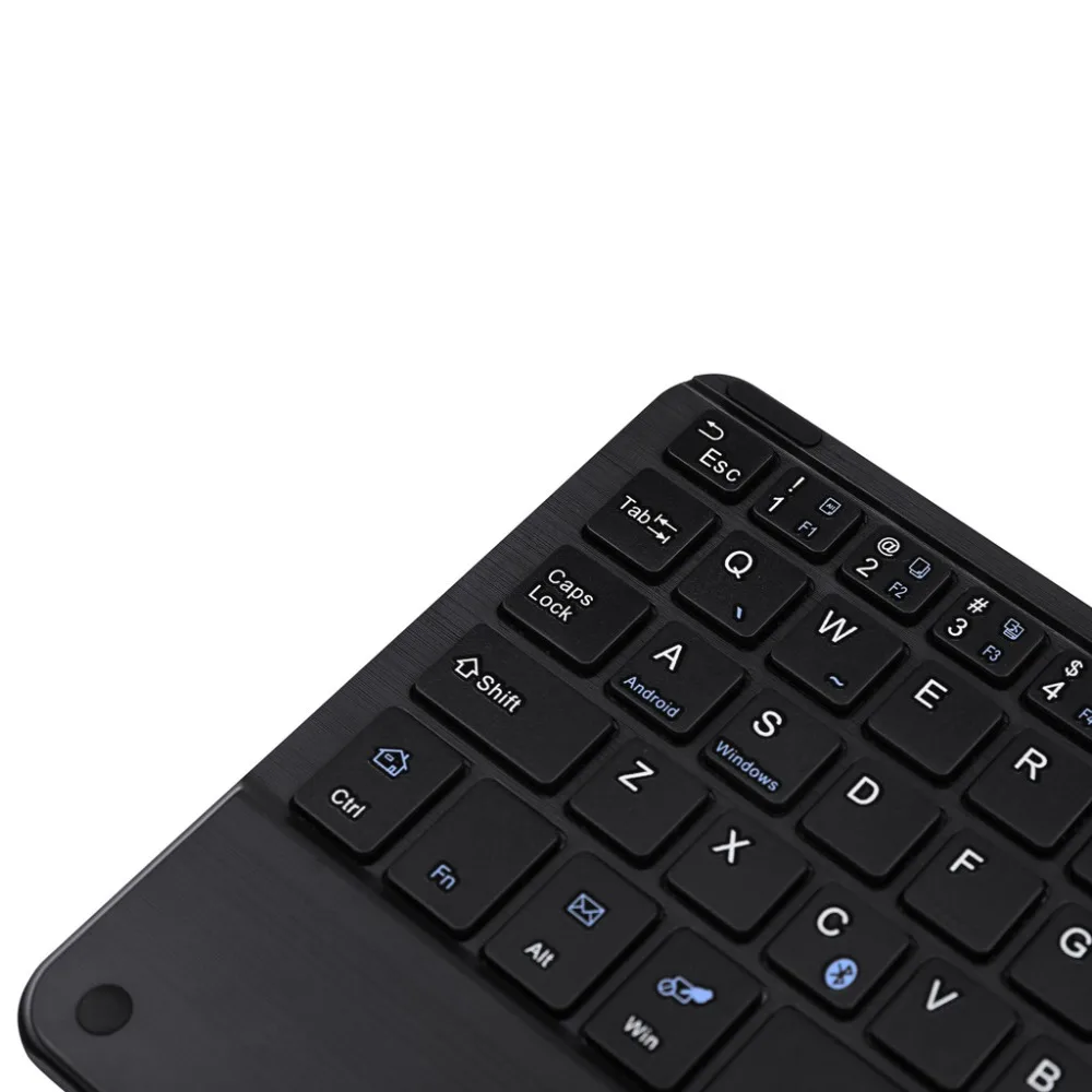 Сенсорная Беспроводная Bluetooth клавиатура для Android планшетного ПК ноутбука Универсальная Портативная Мини Беспроводная Bluetooth клавиатура с тачпадом