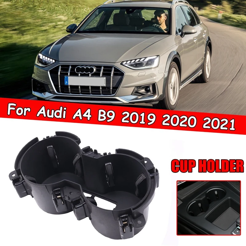 

Car Water Cup Holder, For- A4 B9 2019 2020 2021 Center Console Replacement Drink Holder Insert 8W0 862 533