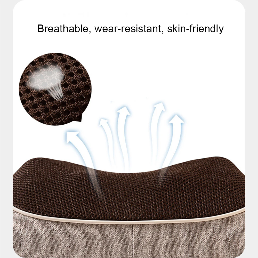 Инфракрасная подушка для массажа шеи плеч спины тела и ног | Красота здоровье