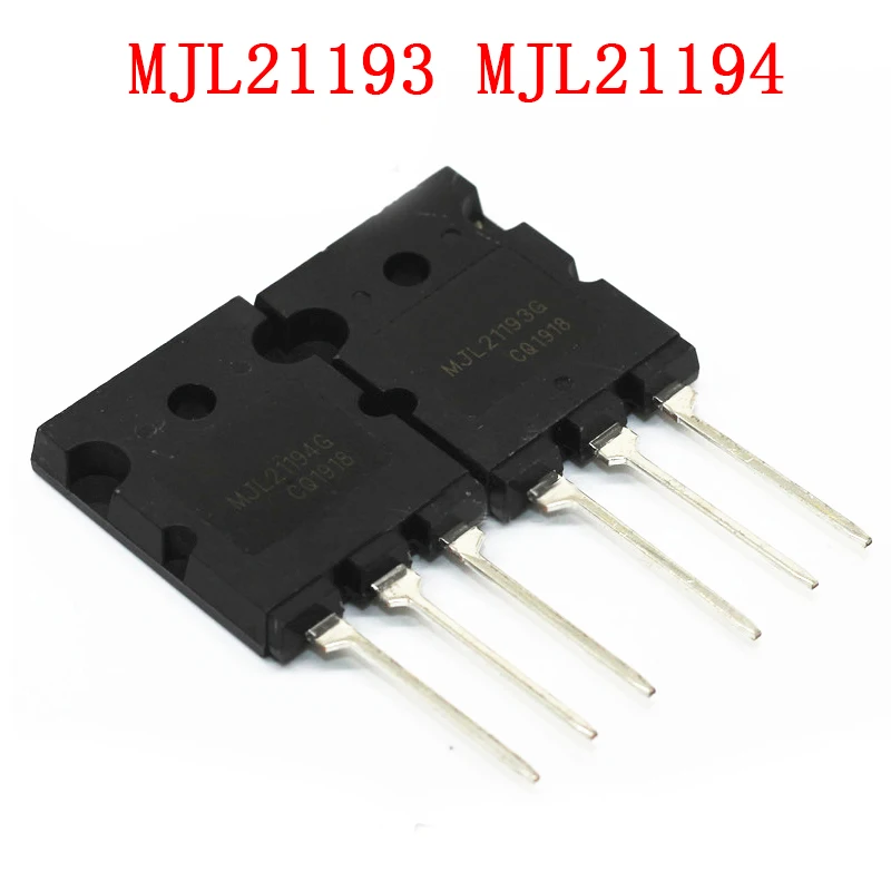 5pairs ( 5pcs MJL21193 + MJL21194 ) TO-3PL MJL21193G MJL21194G TO-3P | Электронные компоненты и принадлежности