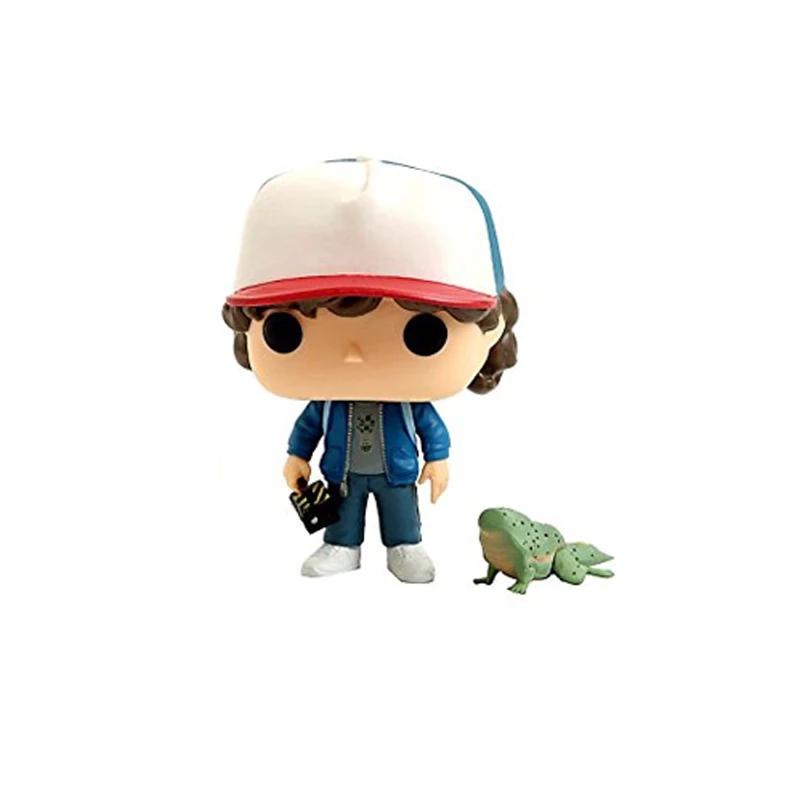 593 FUNKO POP Hot Stranger Things Eleven duстин и Дротика Стива Виниловая фигурка Коллекция Модель игрушки для детей Рождественский подарок - Цвет: 593