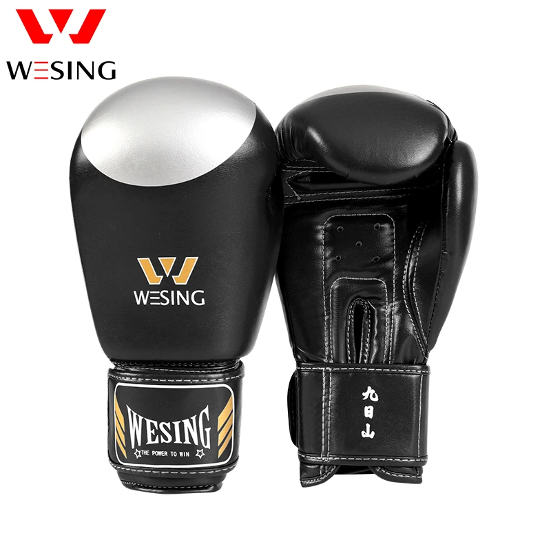 Wesing Мужские Женские боксерские Перчатки MMA Sanda Muay Thai перчатки тренировочные