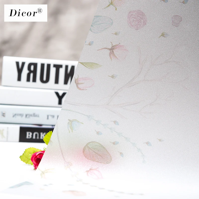 Стеклянная пленка для окон DICOR прозрачная непрозрачная декоративная домашнего