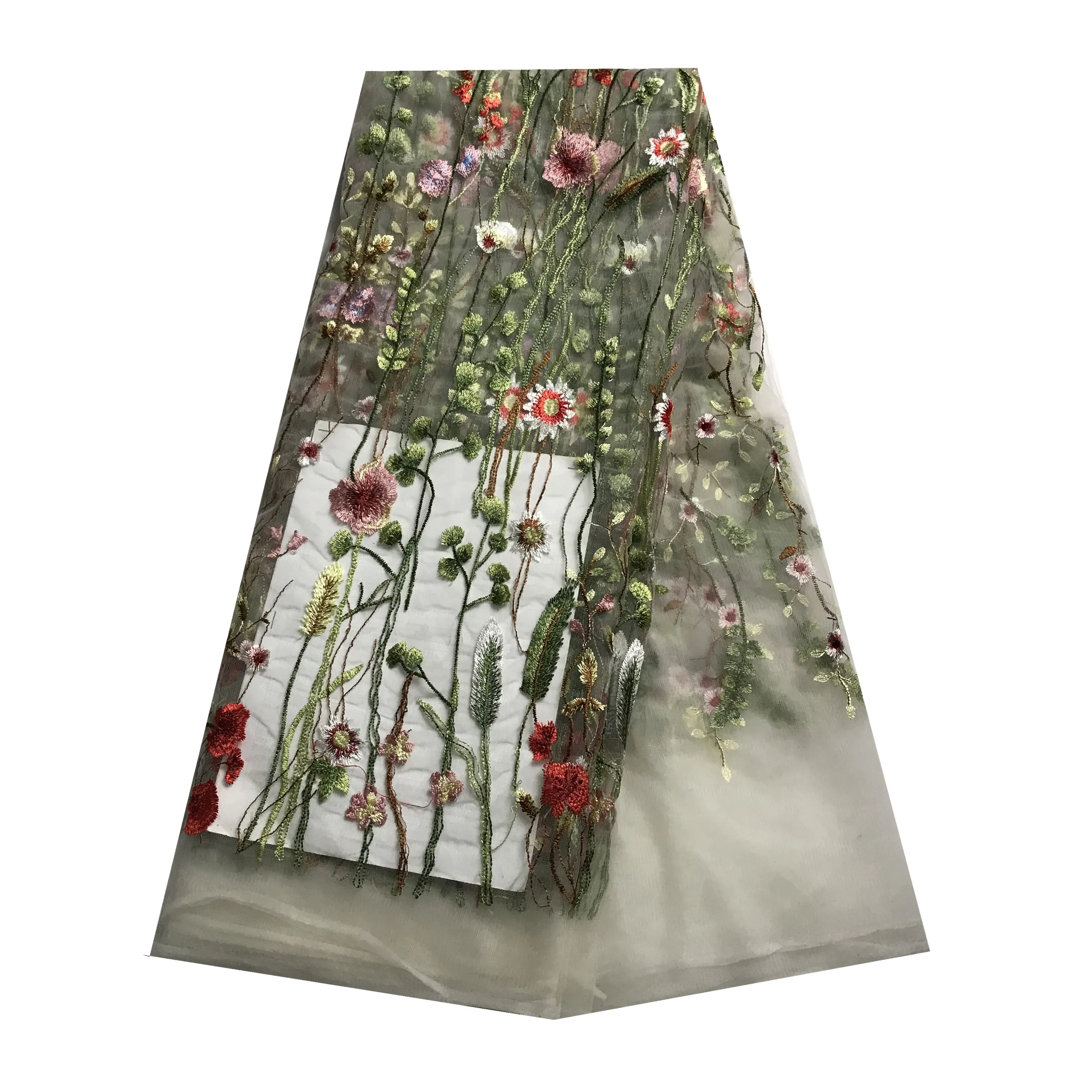 5 ярдов новейшая африканская кружевная ткань белое высокое качество Тюль Вышивка