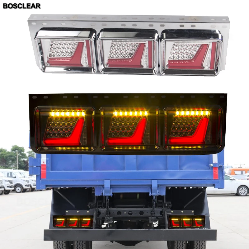 

Car Taillights Flash Steering Brake Steering Signal Leds Taillight Ultra Stop Light Turn Signal Light For Trailer Truck Caravan