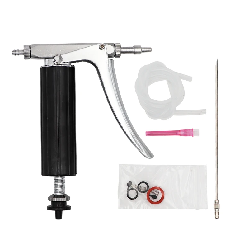 Ветеринарный 1 мл/2 мл непрерывный шприц для животных Курица свинья