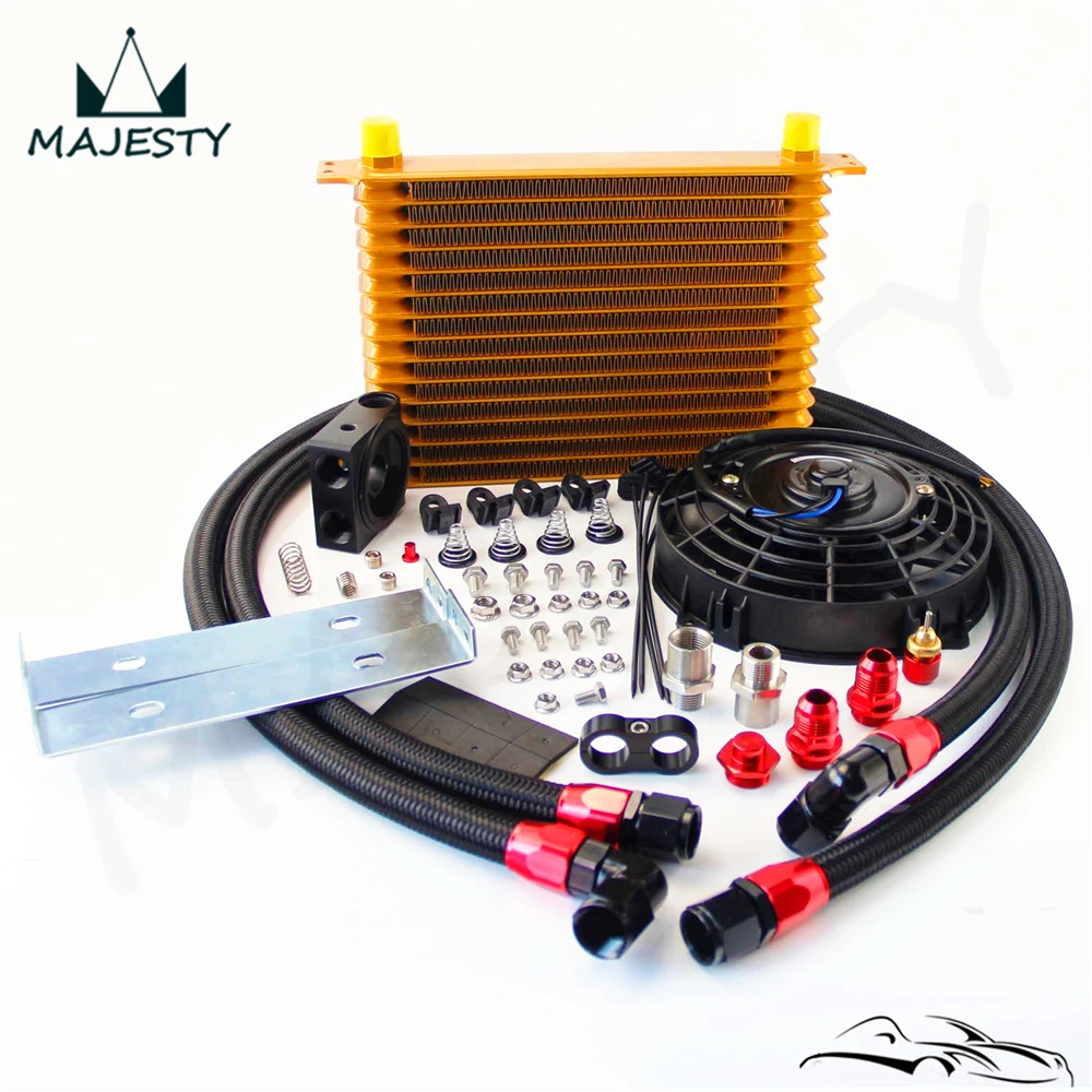 15 ряд доверие масляный охладитель термостат Сэндвич плиты комплект + 7