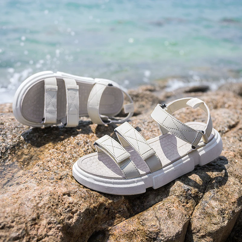 CAMEL Summer Women Outdoor Sandals Sports Sandal Shoes Women's Beach Shoes Comfortable Breathable Non-slip Leisure Flats Female