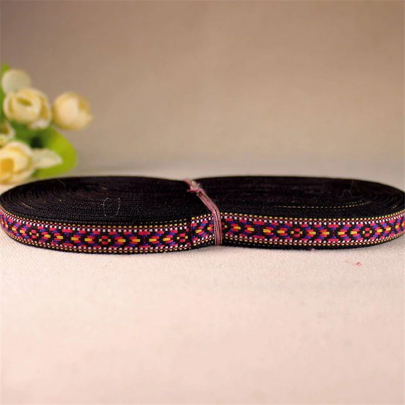 Тесьма для одежды домашнего текстиля 4 м 1 см цвета | Дом и сад