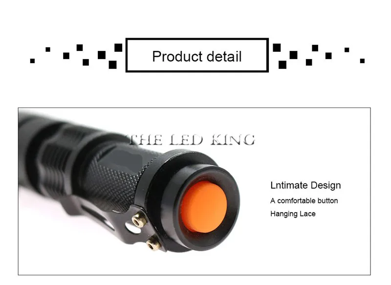 Освещение и освещение CREE XM-L L2 T6 Q5 14500 светодиодный фонарь тактический фонарь алюминиевый водонепроницаемый фонарь с регулируемым светом