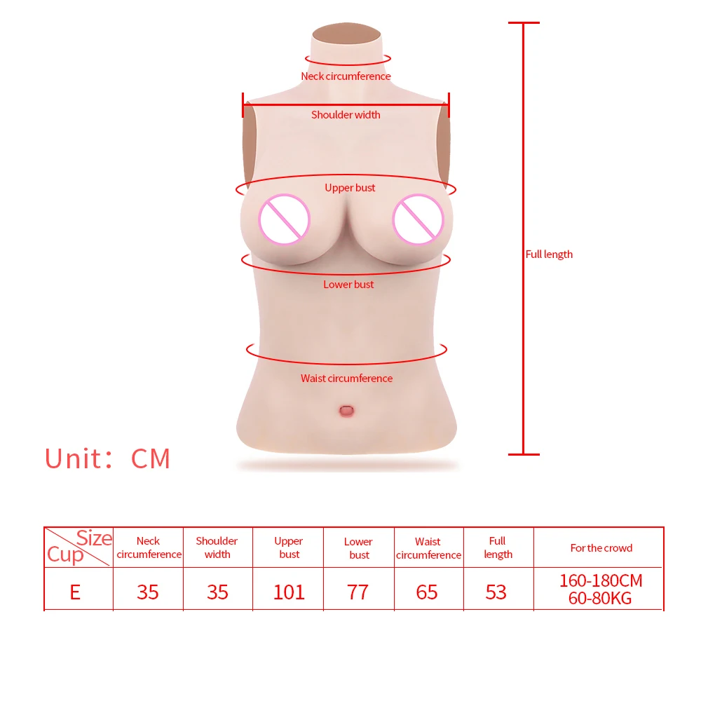 Реалистичное Силиконовое полубоди CYOMI C CUP высокий воротник шея искусственные