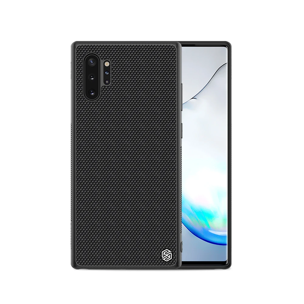 Для samsung Galaxy Note 10 Plus NILLKIN текстурированный Жесткий ПК+ мягкий, роскошный, из ТПУ жесткий пластиковый Полный чехол для телефона samsung Note10 Plus