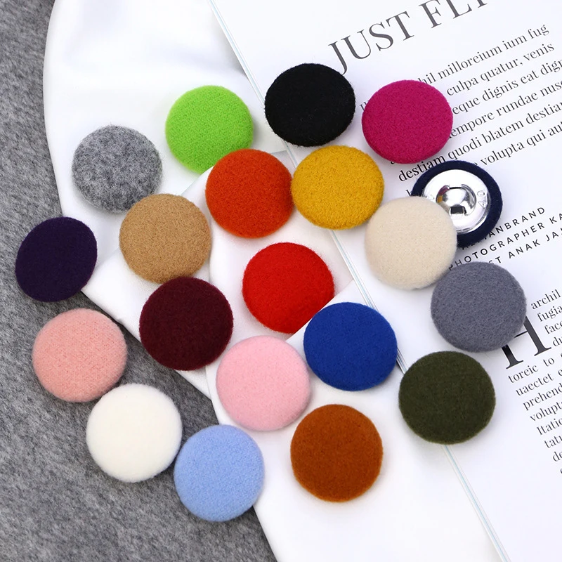 10 шт. круглые металлические пуговицы для одежды | Дом и сад