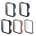 Жесткий чехол из поликарбоната, защитная пленка для экрана, рамка для Xiaomi Redmi Watch 2, защитный чехол, аксессуары для часов 2