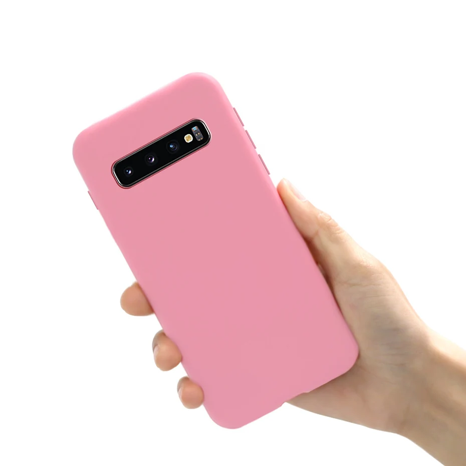 Ультратонкий чехол для Samsung Galaxy S10E S10 E Plus S7 edge S8 S9 s10 S20 S21 Note 8 10 матовый