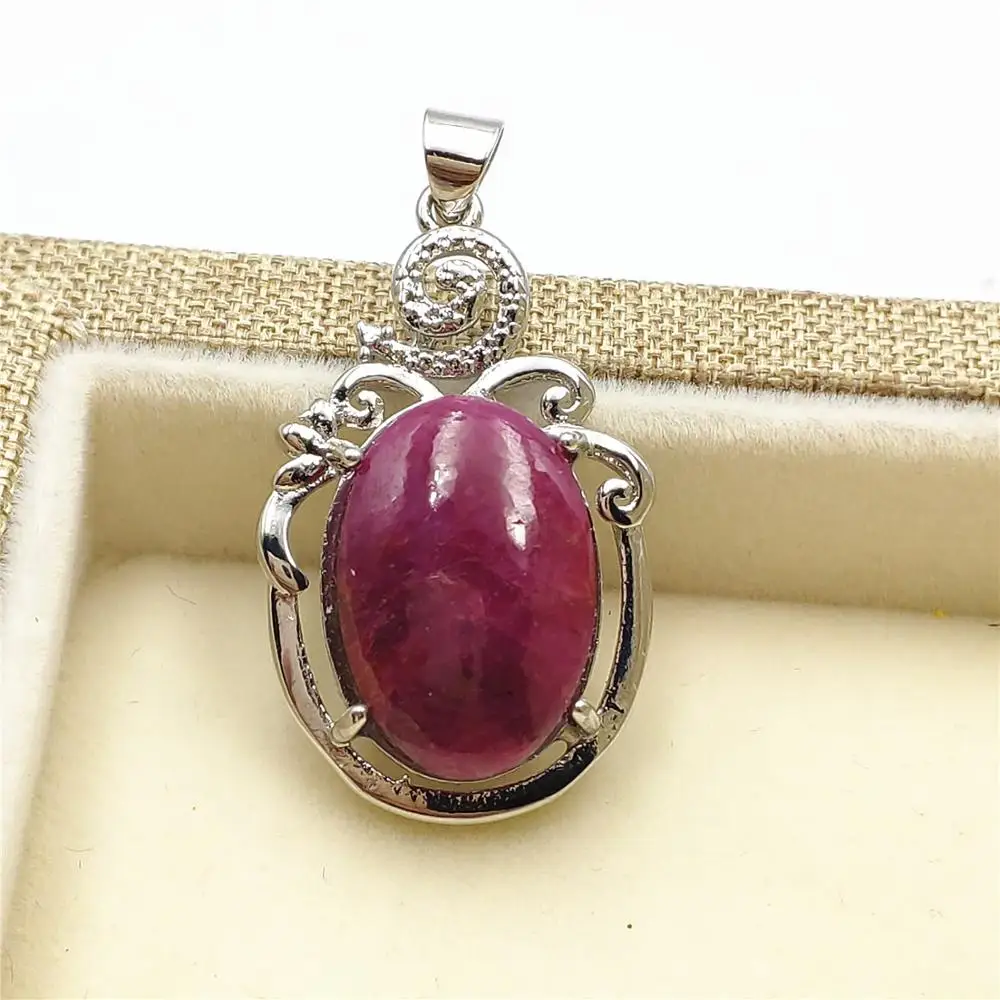 26x15 мм натуральный красный рубин Стразы для ногтей камень кулон женщин и мужчин