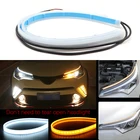 Гибкая светодиодная лента для дневных ходовых огней, 60 см