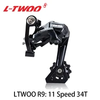 ltwoo r9 11v speed rear derailleur for road bike compatible shimano r5800 r7000 max cassette 32t30t bicycle parts