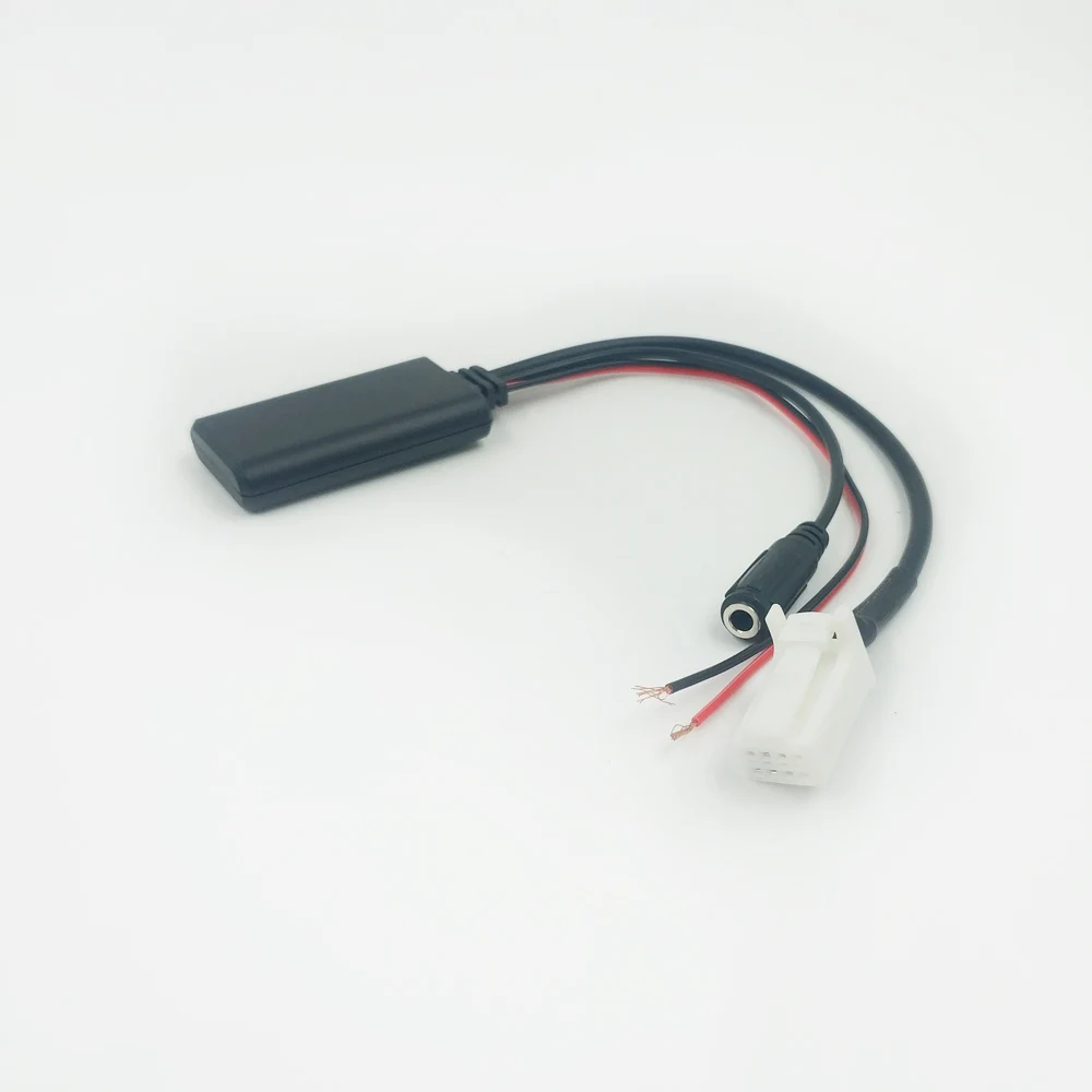 Автомобильный Bluetooth 5 0 Aux вход аудио кабель микрофон гарнитура адаптер 8Pin разъем