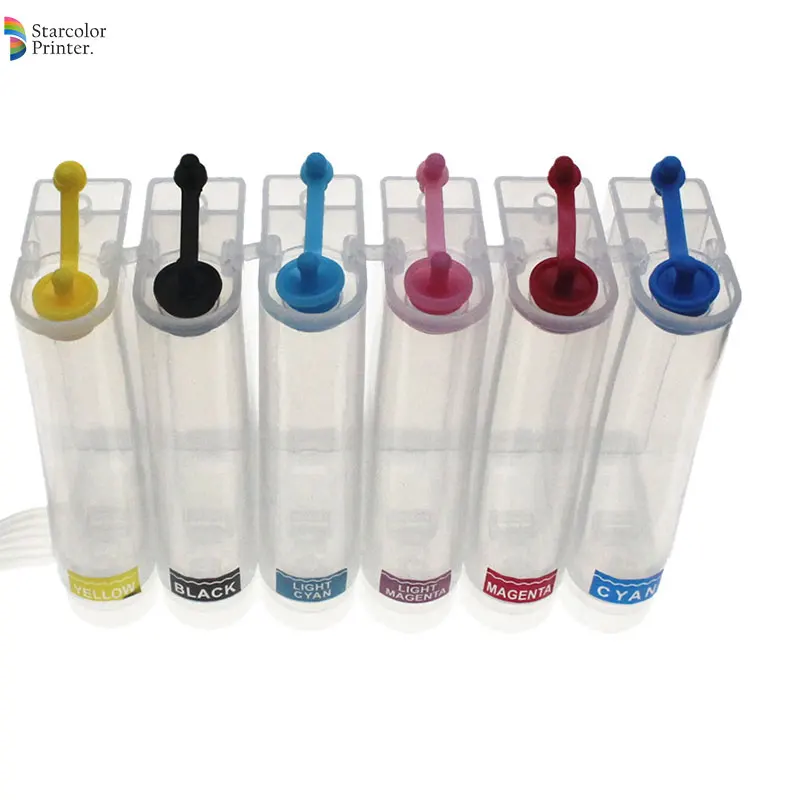 81N T0811N-T0816N пустая система СНПЧ с чипом для Epson TX700 TX800 T50 TX710W TX650 TX810FW TX820FWD RX615 R270 R290 A1430