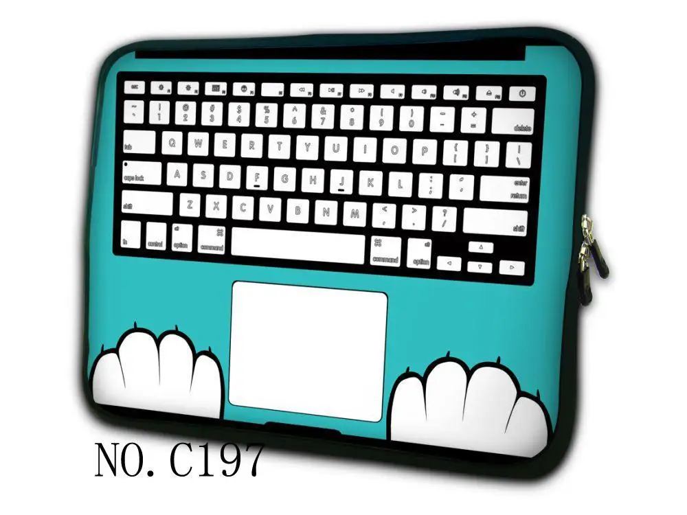 Keyboard  Design Laptop Case for Macbook Pro Air Retina 11" 13" 14" 15" 15.6" 14 Tablet Sleeve  Bag for Xiaomi Huawei HP Dell