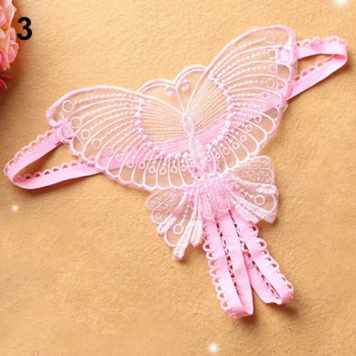 Женские сексуальные стринги с бабочками красивые кружевные женские трусики