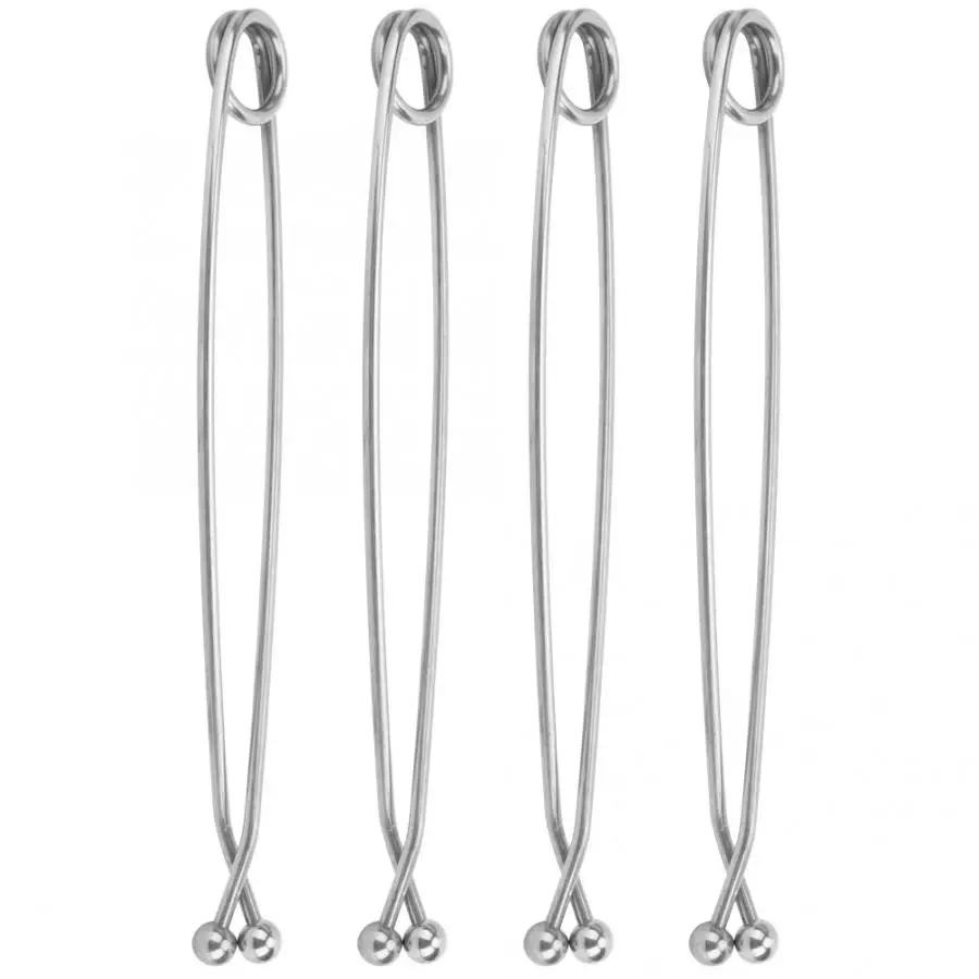 4PCS Fish Mouth Spreader Lip Opener Tool Stainless Steel Brace Hanger Hook Holder Remover Accessory | Спорт и развлечения