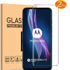 Закаленное стекло для Motorola Moto One Fusion Plus  G Быстрая защита экрана Moto E6s  E 2020 Защитная стеклянная пленка