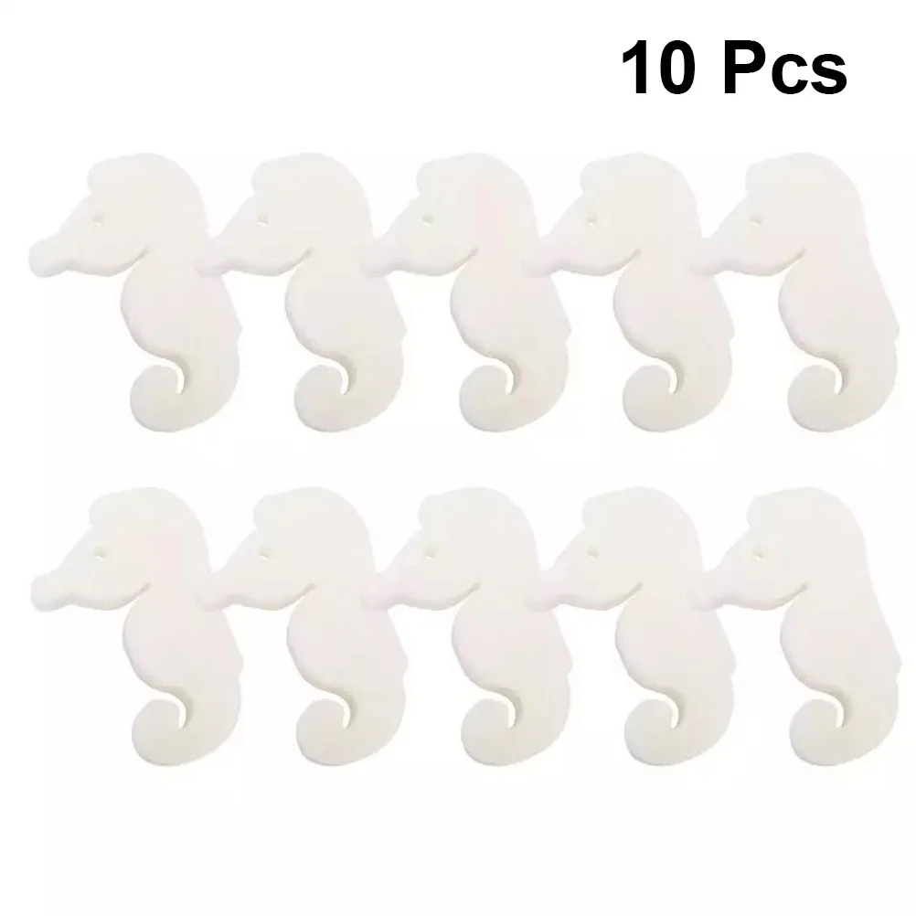 10 шт. в виде морского конька Форма для впитывания жира губка бассейна и он имеет