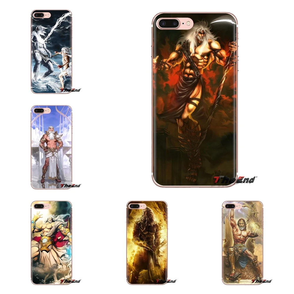 Силиконовый чехол для телефона с древней греческой мифологией Zeus Xiaomi Mi4 Mi5 Mi5S Mi6 Mi