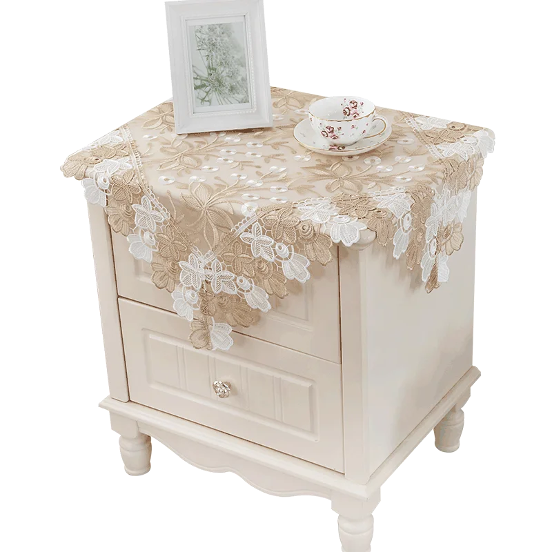 Скатерть с вышивкой европейская кружевная скатерть для стола скатерти круглого