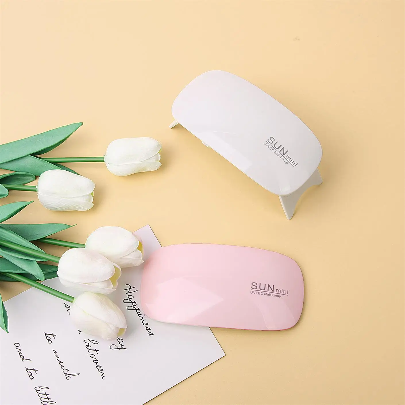 Мини Портативный 6 Вт УФ светодиодный светильник с USB зарядкой 30s 60s Таймер Сушилка