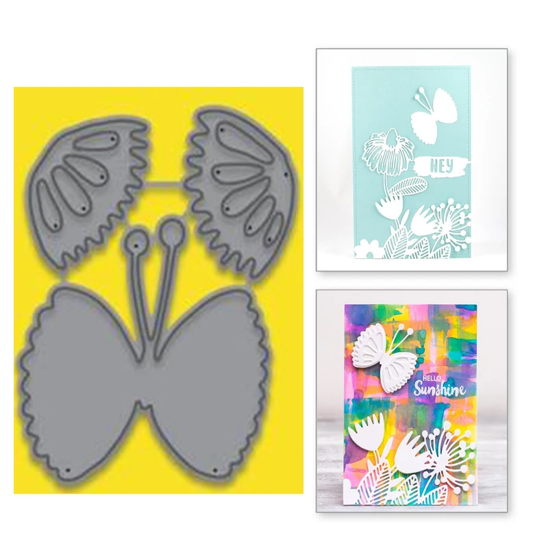 Naifumodo Бабочка Насекомое металлические режущие штампы крыло животного