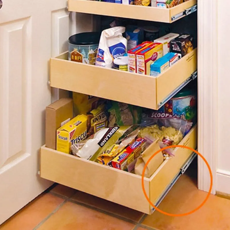 Стальные слайды для выдвижных ящиков направляющие клавиатуры шкафа 4/6/8/10 дюймов