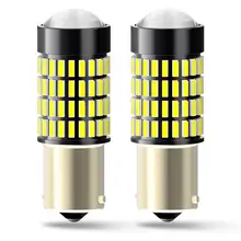 2X 1156 P21W BA15S Автомобильный светодиодный обратный светильник W16W 921